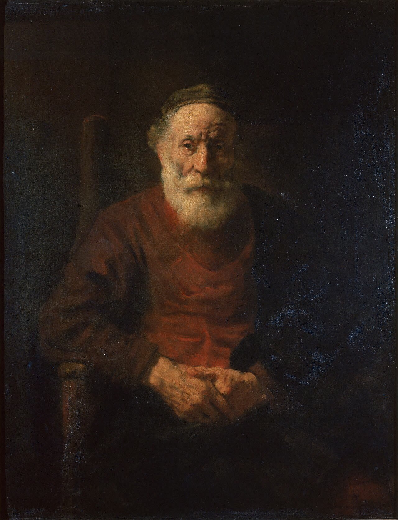 Retrato de um Ancião de Vermelho, de Rembrandt