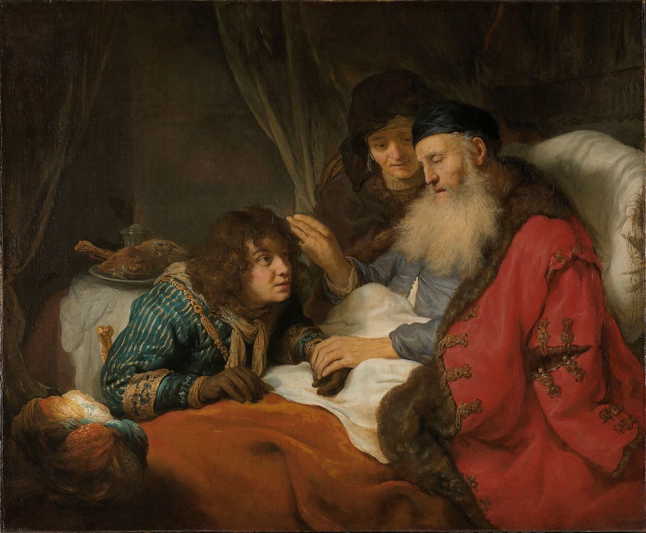 Isaac abençoando Jacó, de Govert Flinck