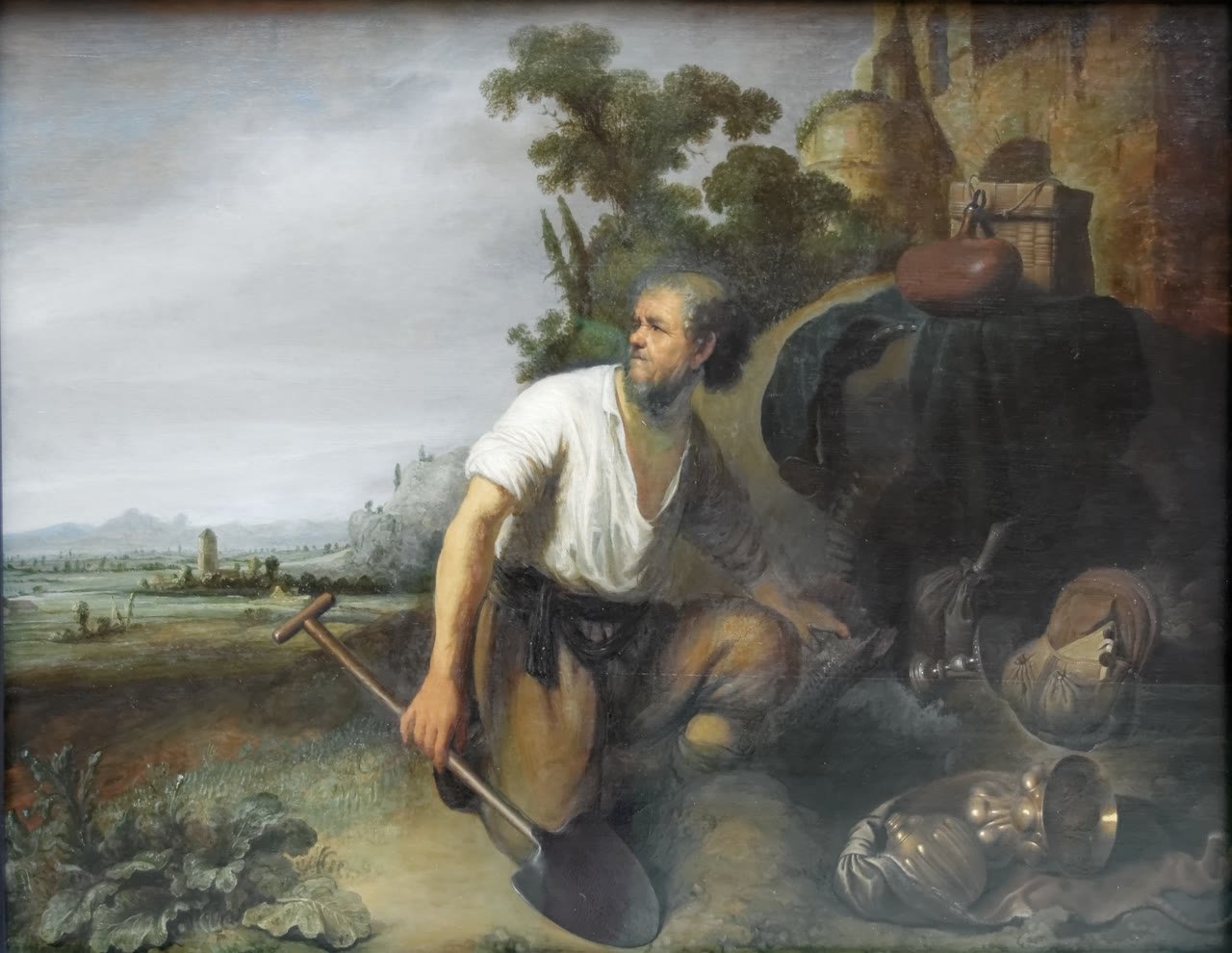 A Parábola do Tesouro Escondido, de Rembrandt