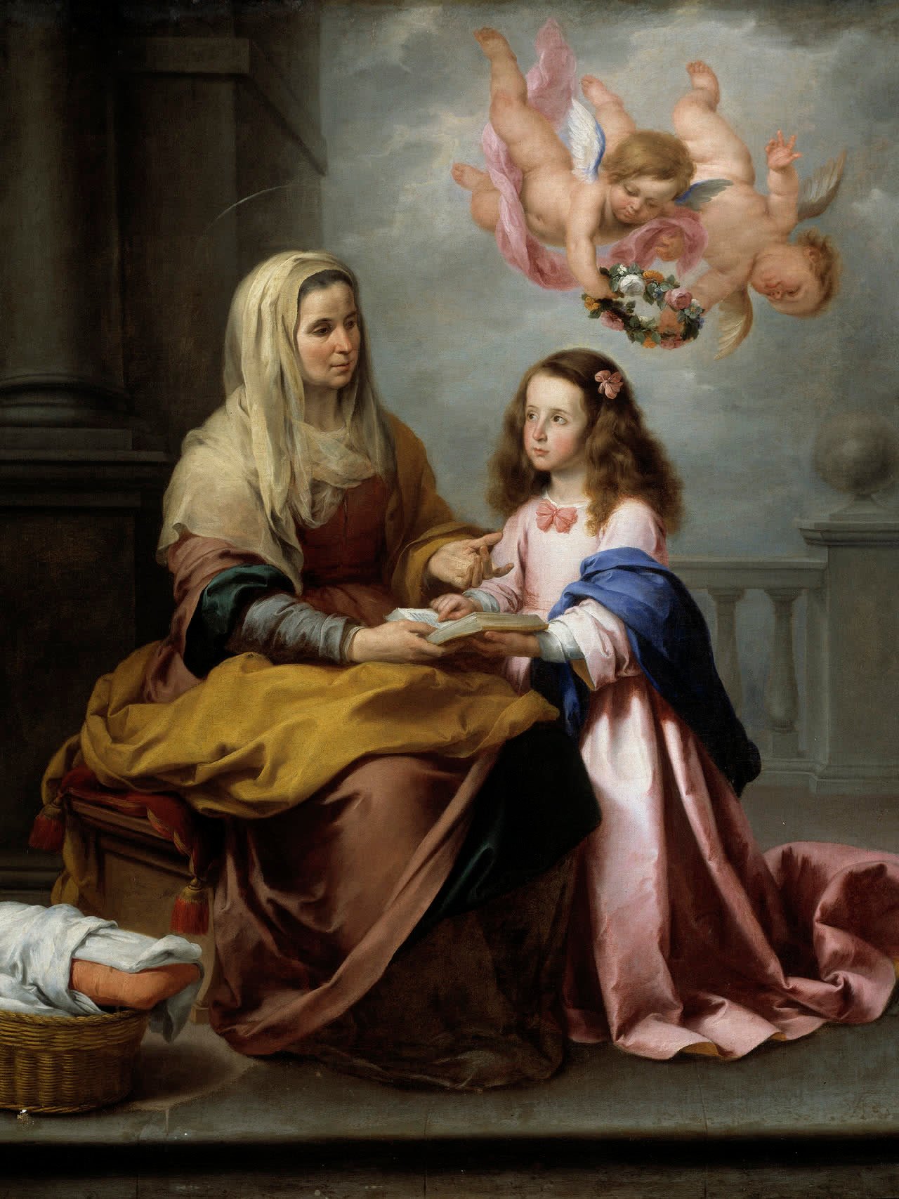 A Educação da Virgem, de Bartolomé Esteban Murillo